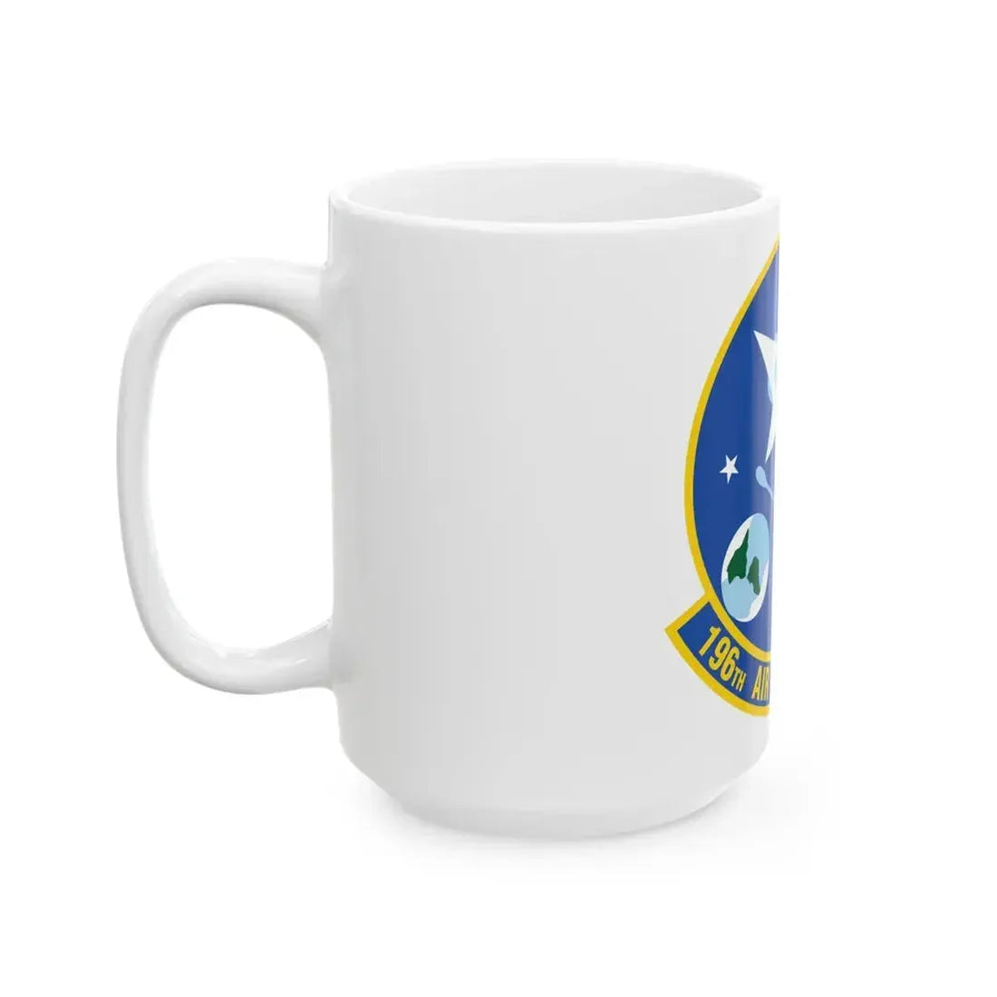 196 Air Refueling Squadron (U.S. Air Force) White Coffee Mug - Go Mug Yourself