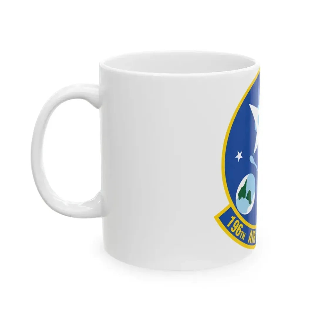 196 Air Refueling Squadron (U.S. Air Force) White Coffee Mug - Go Mug Yourself