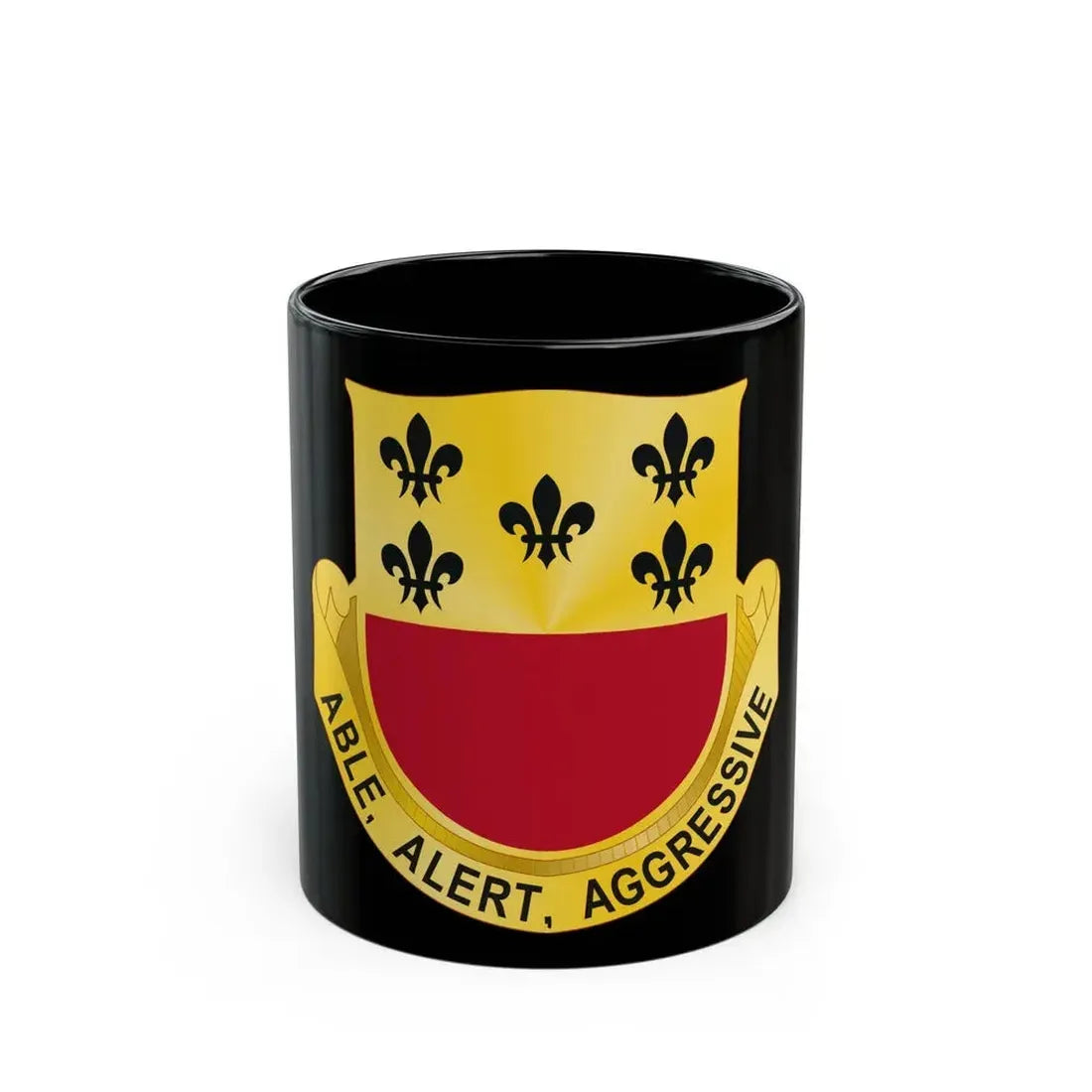 196 Armor Regiment (U.S. Army) Black Coffee Mug 11oz - Go Mug Yourself
