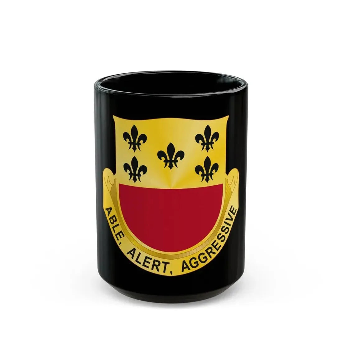 196 Armor Regiment (U.S. Army) Black Coffee Mug 15oz - Go Mug Yourself