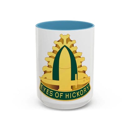196 Cavalry Regiment (U.S. Army) Accent Coffee Mug 15oz Light Blue - Go Mug Yourself