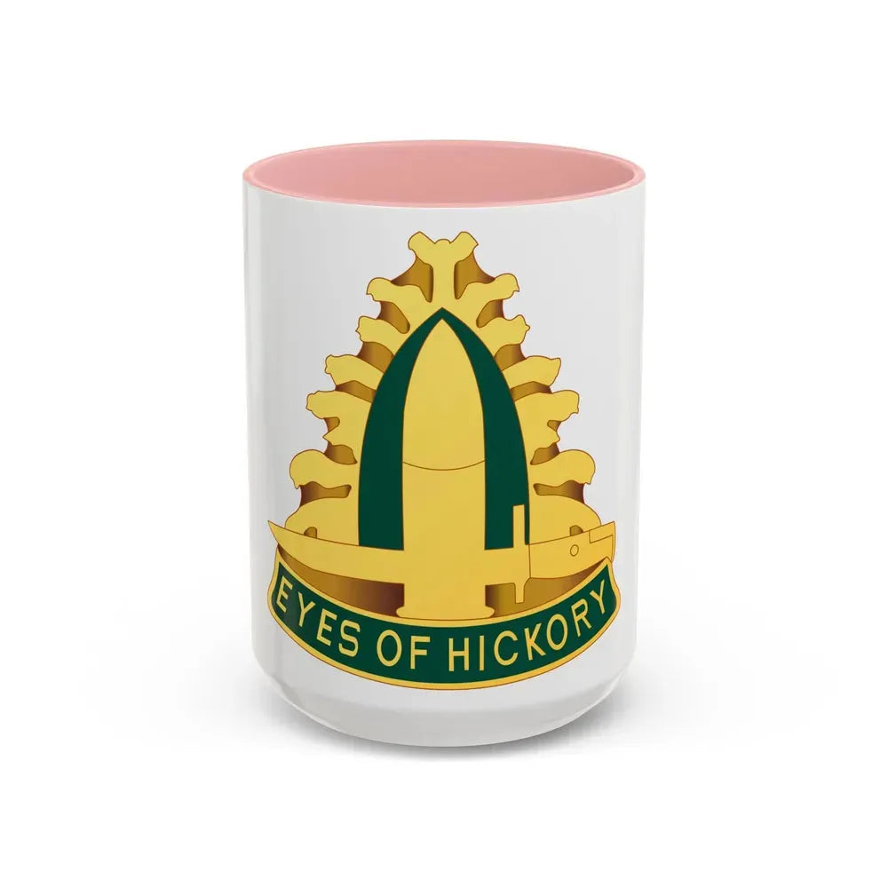 196 Cavalry Regiment (U.S. Army) Accent Coffee Mug 15oz Pink - Go Mug Yourself
