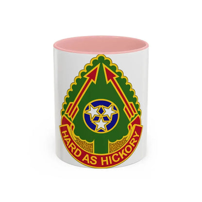 196 Field Artillery Brigade 2 (U.S. Army) Accent Coffee Mug 11oz Pink - Go Mug Yourself