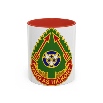 196 Field Artillery Brigade 2 (U.S. Army) Accent Coffee Mug 11oz Red - Go Mug Yourself