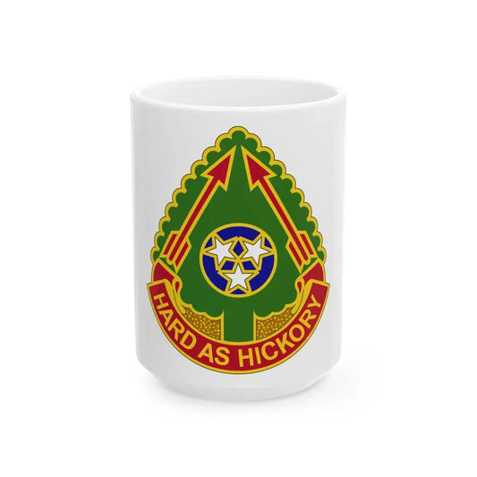 196 Field Artillery Brigade 2 (U.S. Army) White Coffee Mug 15oz - Go Mug Yourself