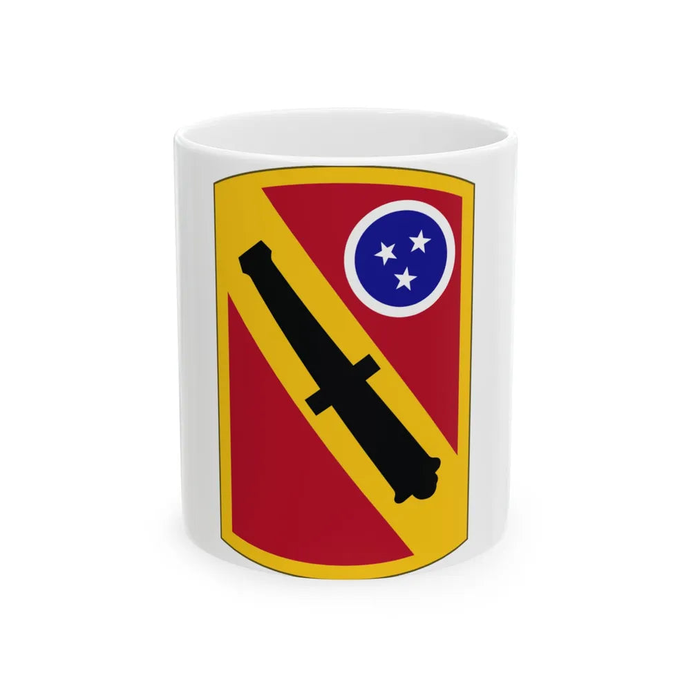 196 Field Artillery Brigade (U.S. Army) White Coffee Mug-11oz-Go Mug Yourself