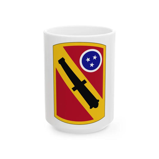 196 Field Artillery Brigade (U.S. Army) White Coffee Mug-15oz-Go Mug Yourself