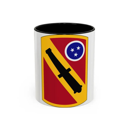 196 Field Artillery Brigade (U.S. Army) Accent Coffee Mug 11oz Black - Go Mug Yourself