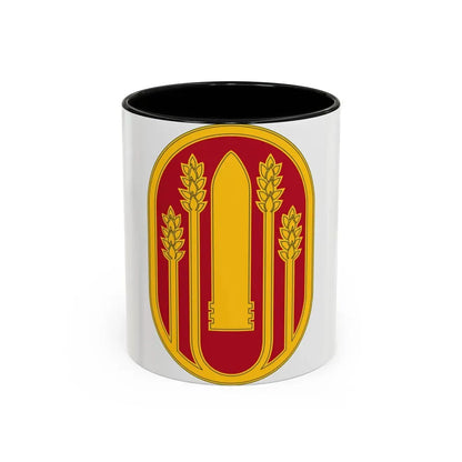 196 Maneuver Enhancement Brigade (U.S. Army) Accent Coffee Mug 11oz Black - Go Mug Yourself