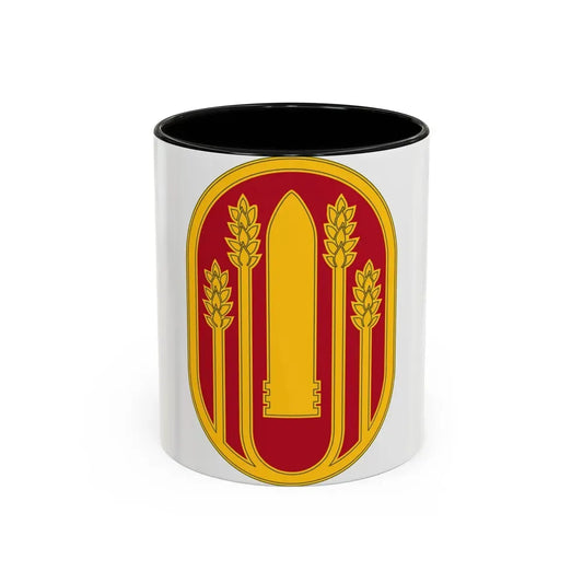 196 Maneuver Enhancement Brigade (U.S. Army) Accent Coffee Mug 11oz Black - Go Mug Yourself