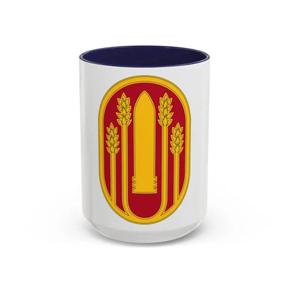 196 Maneuver Enhancement Brigade (U.S. Army) Accent Coffee Mug 15oz Navy - Go Mug Yourself