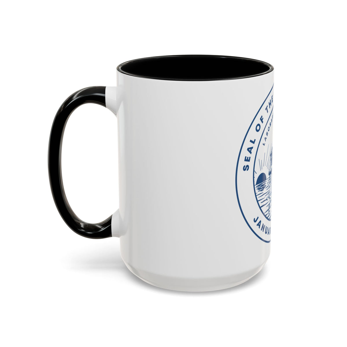 Seal of Toledo Ohio - Accent Coffee Mug