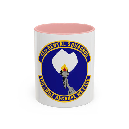 48th Dental Squadron (U.S. Air Force) Accent Coffee Mug