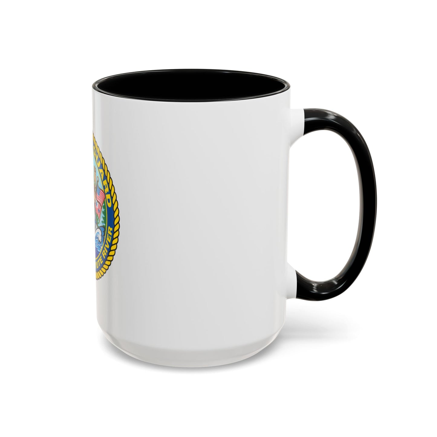 USCGS Quillayute River (U.S. Coast Guard) Accent Coffee Mug