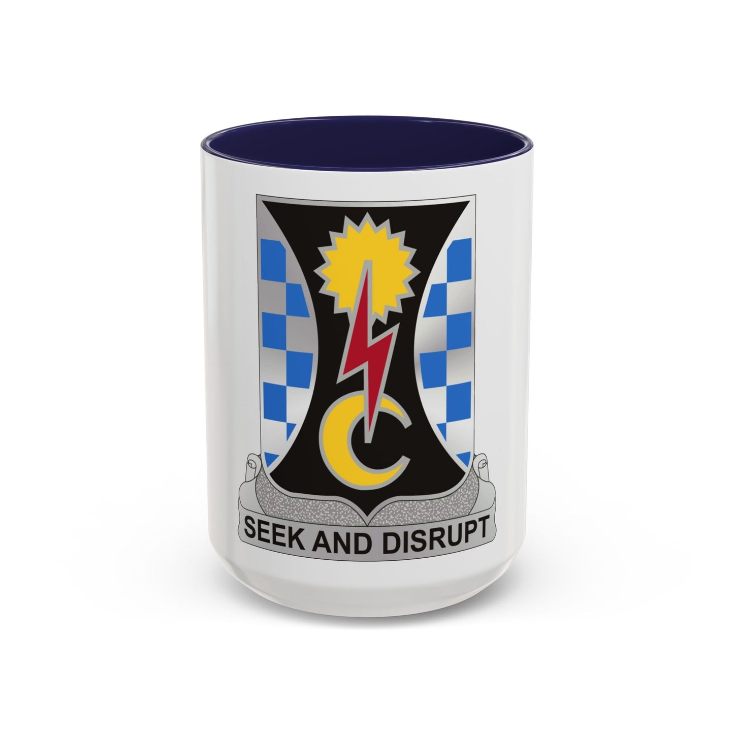 109 Military Intelligence Battalion (U.S. Army) Accent Coffee Mug