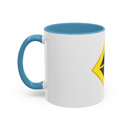 12th US division Insignia (U.S. Army) Accent Coffee Mug