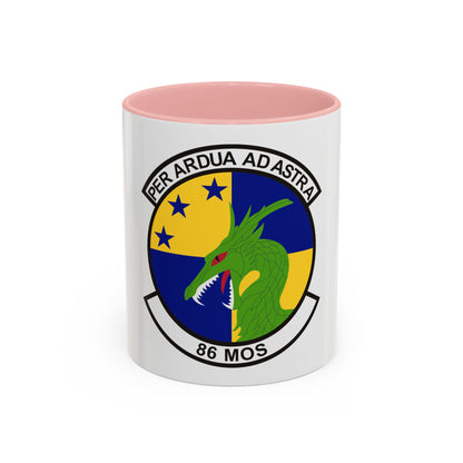 86th Maintenance Operations Squadron (U.S. Air Force) Accent Coffee Mug