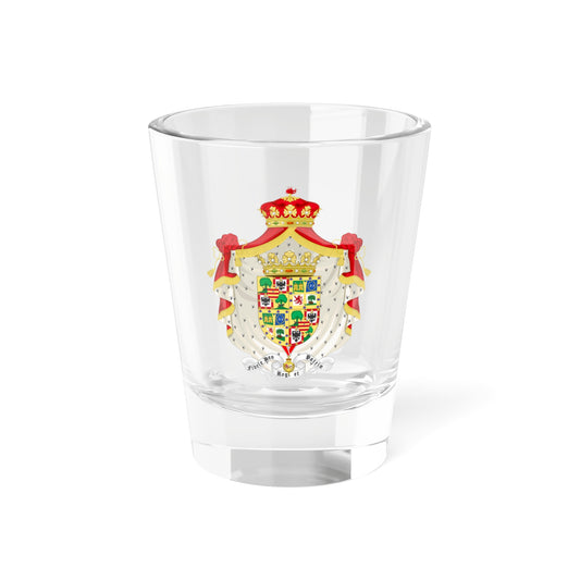 Coat of Arms of Jaime de Marichalar as Duke of Lugo 1995-2010 (Spain) (Coat of Arms) Shot Glass 1.5oz