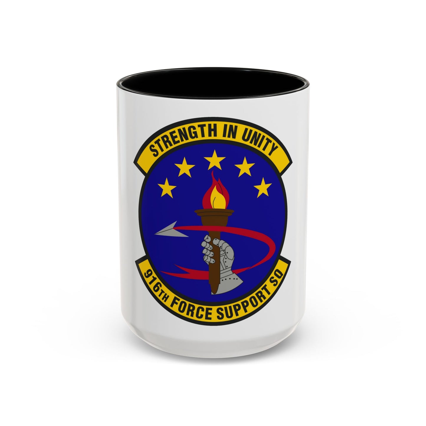916th Force Support Squadron (U.S. Air Force) Accent Coffee Mug