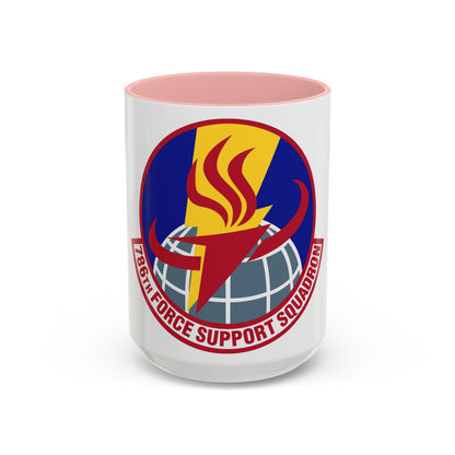 786th Force Support Squadron (U.S. Air Force) Accent Coffee Mug