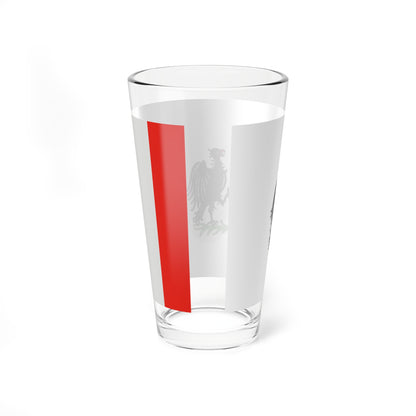 Flag of Mikekaracsonyfa (Hungary) Pint Glass 16oz