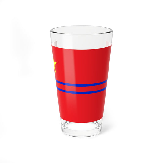Guo Moruos Proposal Flag for the PRC (China) Pint Glass 16oz