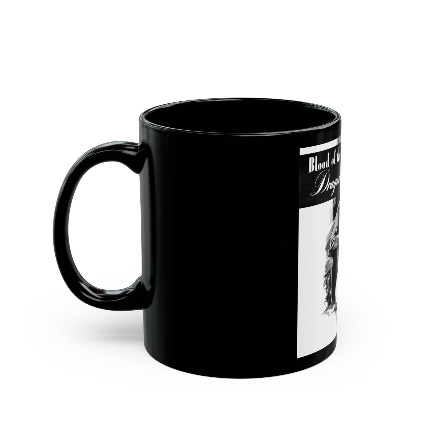 Blood of the Dragon, Liberty magazine, December 13, 1941 - Black Coffee Mug-Go Mug Yourself