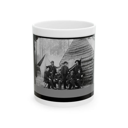 Brandy Station, Va. Clerks At Army Of The Potomac Headquarters (U.S. Civil War) White Coffee Mug