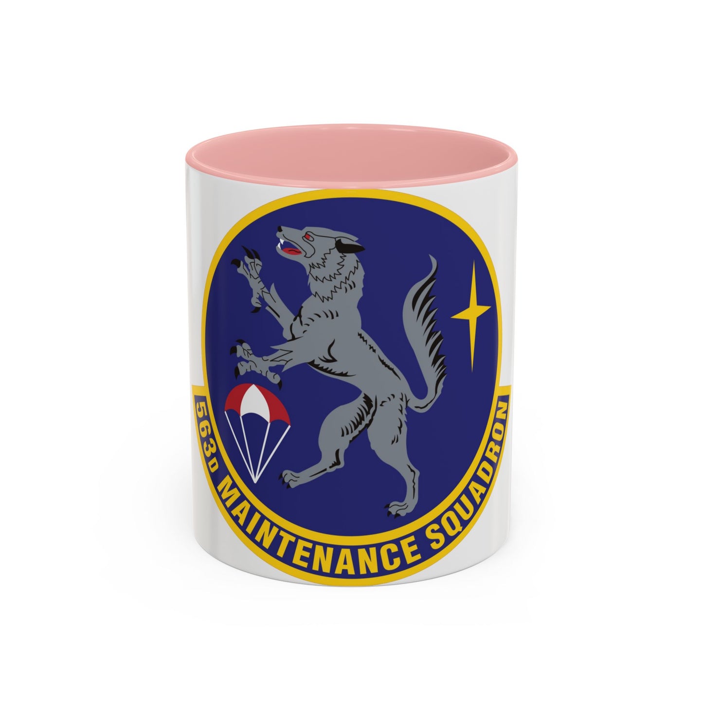 563d Maintenance Squadron (U.S. Air Force) Accent Coffee Mug