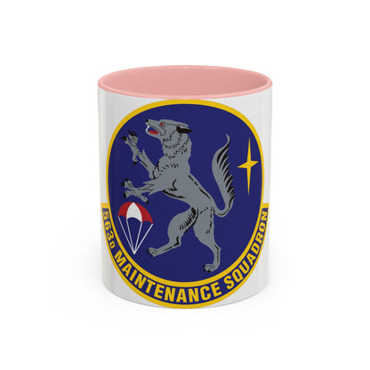 563d Maintenance Squadron (U.S. Air Force) Accent Coffee Mug