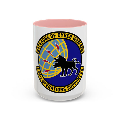 688 Operations Support Squadron ACC (U.S. Air Force) Accent Coffee Mug