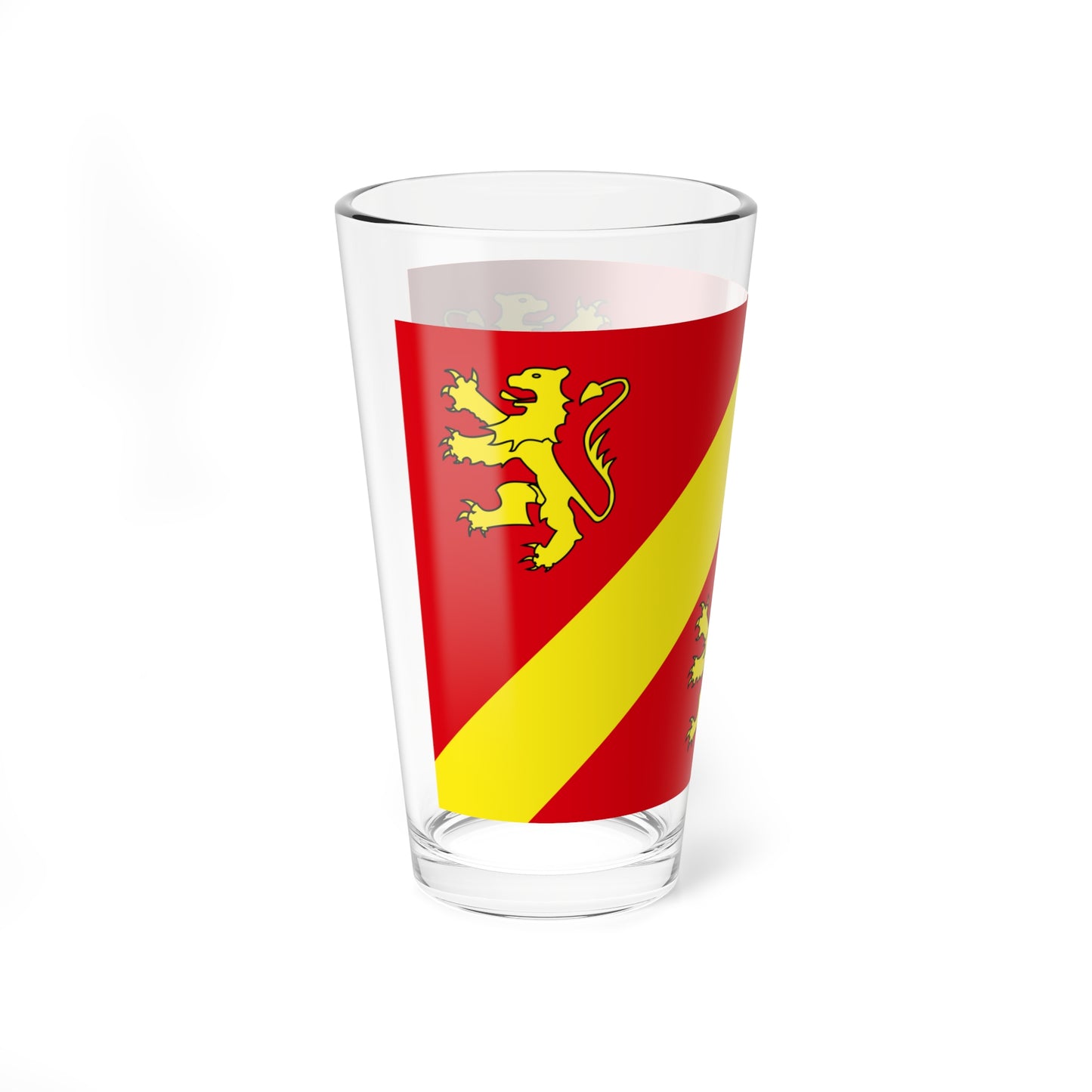 Anglesey flag (United Kingdom) Pint Glass 16oz