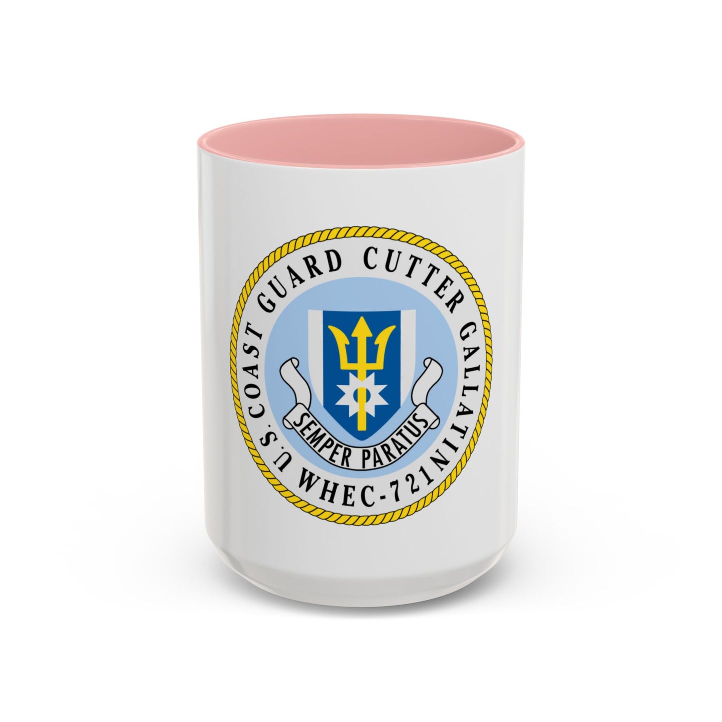 US Coast Guard Cutter Gallatin WHEC 721 (U.S. Coast Guard) Accent Coffee Mug