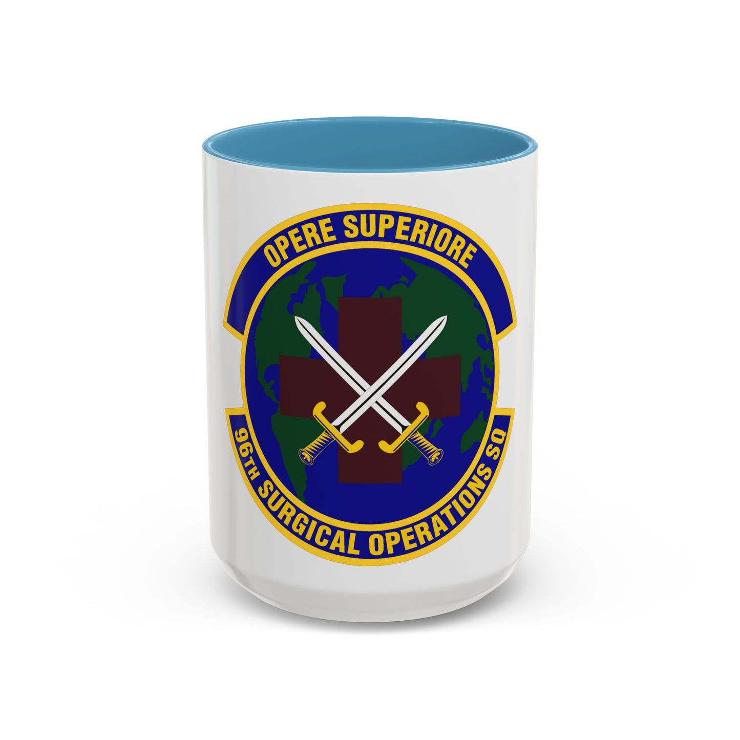 96th Surgical Operations Squadron (U.S. Air Force) Accent Coffee Mug
