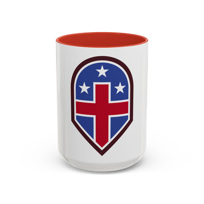 332 Medical Brigade (U.S. Army) Accent Coffee Mug