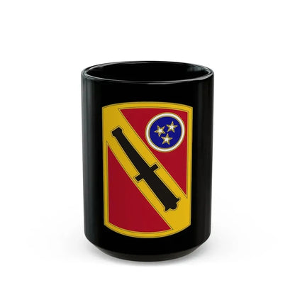 196th Field Artillery Brigade v3 (U.S. Army) Black Coffee Mug 15oz - Go Mug Yourself