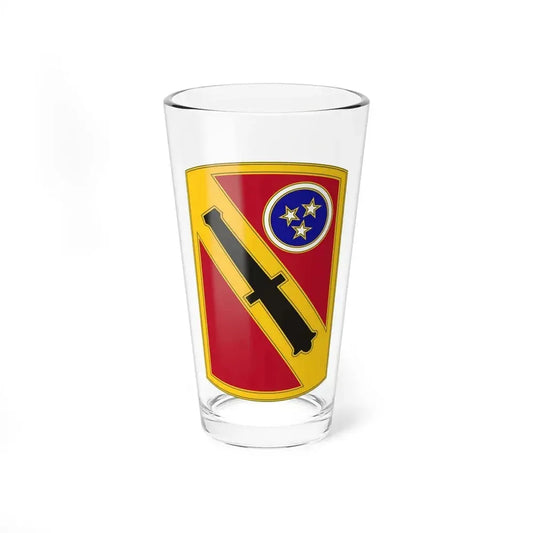 196th Field Artillery Brigade v3 (U.S. Army) Pint Glass 16oz 16oz - Go Mug Yourself
