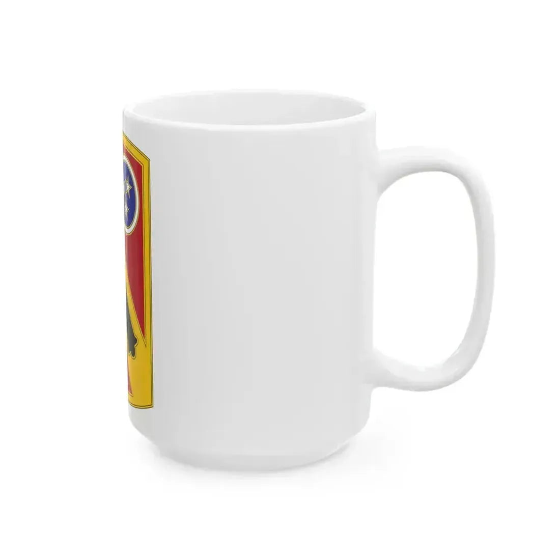 196th Field Artillery Brigade v3 (U.S. Army) White Coffee Mug - Go Mug Yourself