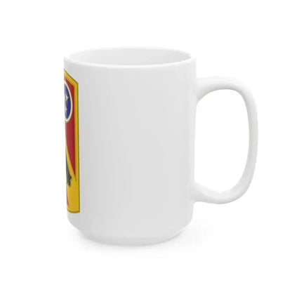 196th Field Artillery Brigade v3 (U.S. Army) White Coffee Mug - Go Mug Yourself