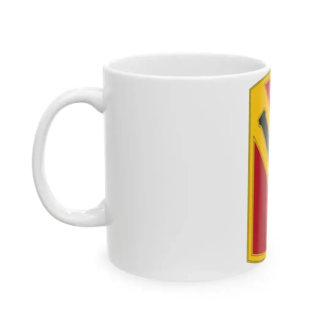 196th Field Artillery Brigade v3 (U.S. Army) White Coffee Mug - Go Mug Yourself