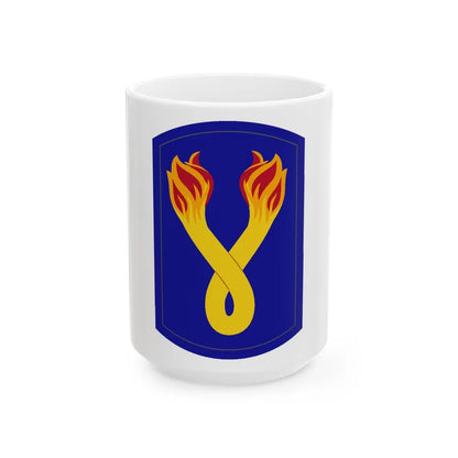 196TH INFANTRY BRIGADE 2 (U.S. Army) White Coffee Mug-15oz-Go Mug Yourself