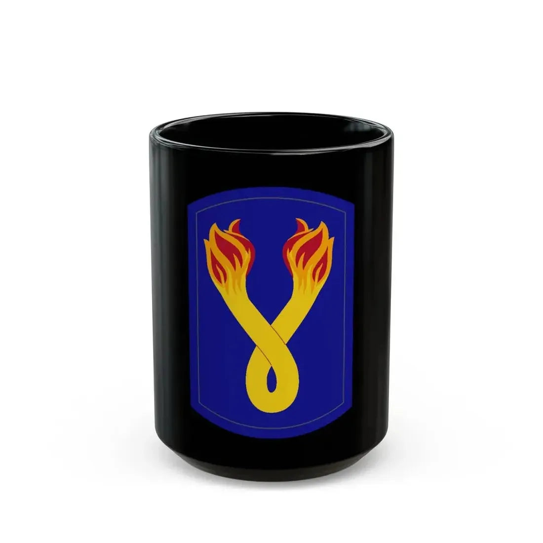 196TH INFANTRY BRIGADE 2 (U.S. Army) Black Coffee Mug 15oz - Go Mug Yourself
