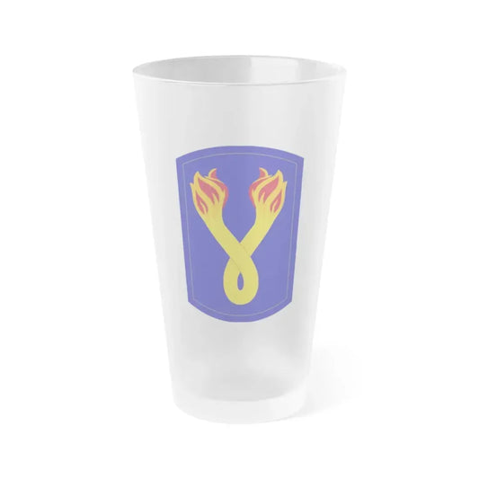 196TH INFANTRY BRIGADE 2 (U.S. Army) Frosted Pint Glass 16oz Default Title - Go Mug Yourself