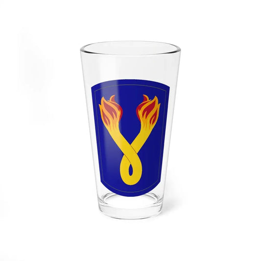 196TH INFANTRY BRIGADE 2 (U.S. Army) Pint Glass 16oz 16oz - Go Mug Yourself