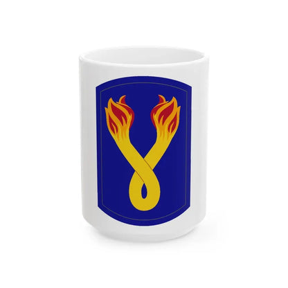 196TH INFANTRY BRIGADE 2 (U.S. Army) White Coffee Mug 15oz - Go Mug Yourself