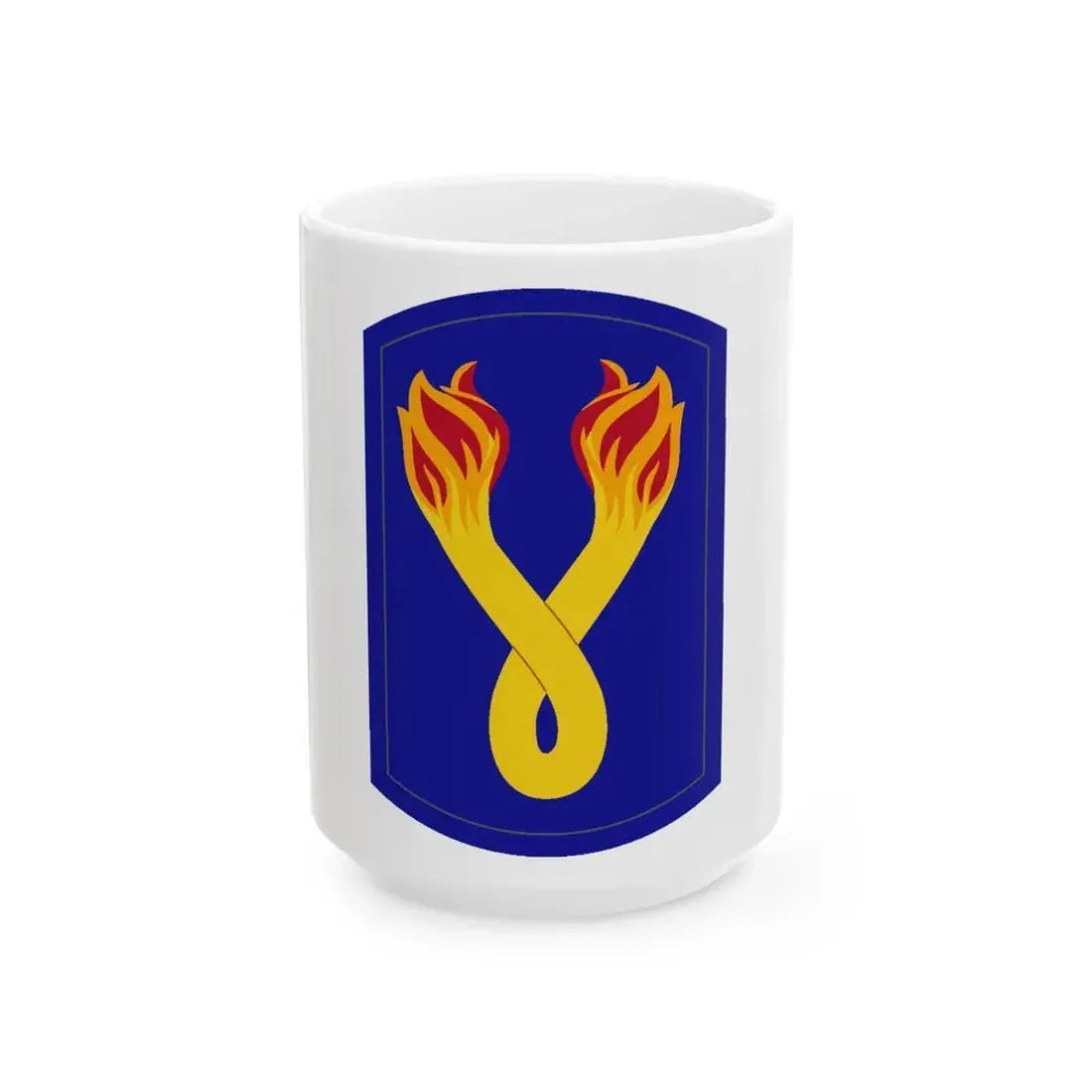 196TH INFANTRY BRIGADE 2 (U.S. Army) White Coffee Mug 15oz - Go Mug Yourself