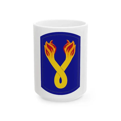 196TH INFANTRY BRIGADE 2 (U.S. Army) White Coffee Mug 15oz - Go Mug Yourself