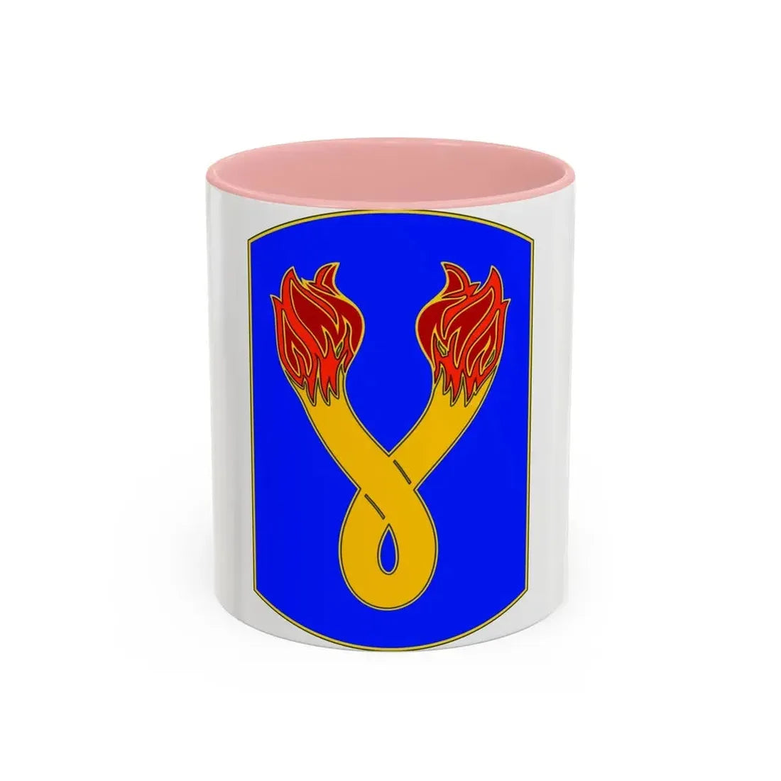 196TH INFANTRY BRIGADE (U.S. Army) Accent Coffee Mug 11oz Pink - Go Mug Yourself