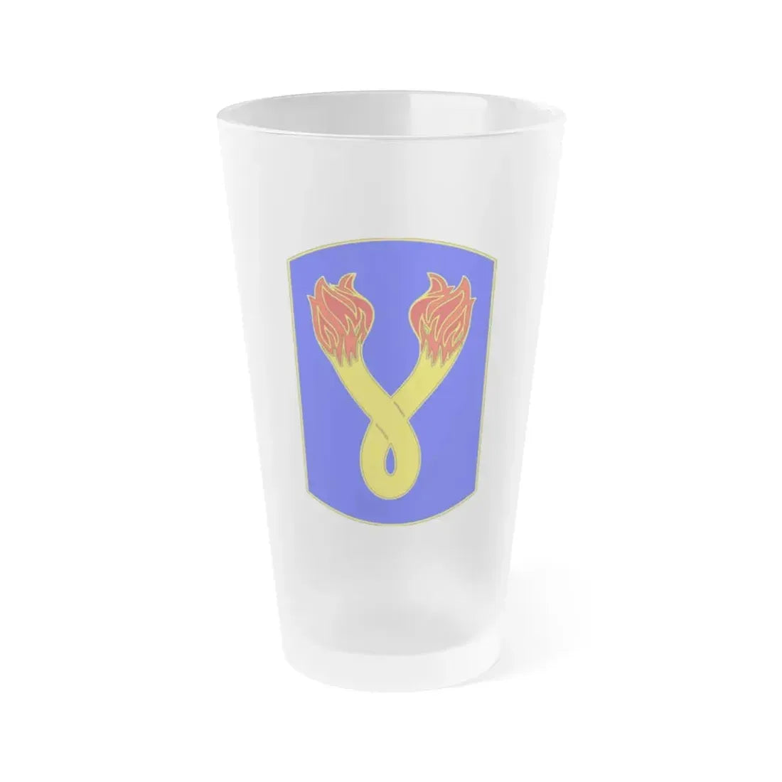196TH INFANTRY BRIGADE (U.S. Army) Frosted Pint Glass 16oz Default Title - Go Mug Yourself
