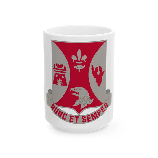 196th Infantry Regiment (U.S. Army) White Coffee Mug-15oz-Go Mug Yourself